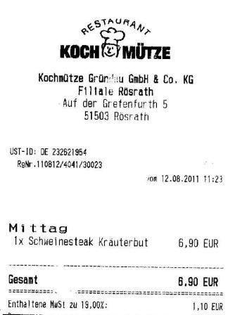 midv Hffner Kochmtze Restaurant